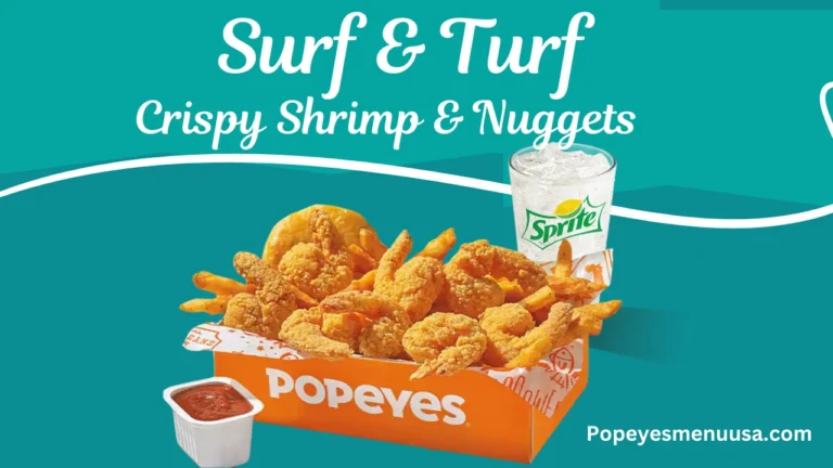 Popeyes Daily Specials 2026 & $10 Tuesday Special Prices 13 Popeyes Surf & Turf