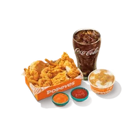 Popeyes 8Pc Butterfly Shrimp is Back in July 2026 5 Popeyes 4 Pc Butterfly shrimp and 2 pc Tenders Large combo