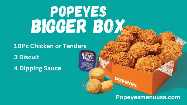 Popeyes Brings Back $6 Big Box Menu for Summer 2026 3 Popeyes Bigger Box 20$