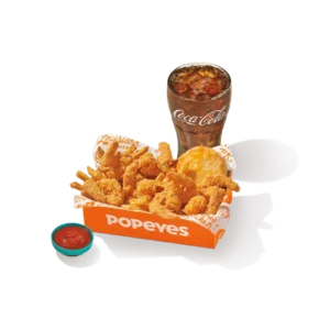 Popeyes Shrimp Tackle Box Price & Calories 2026 2 shrimp tackle box